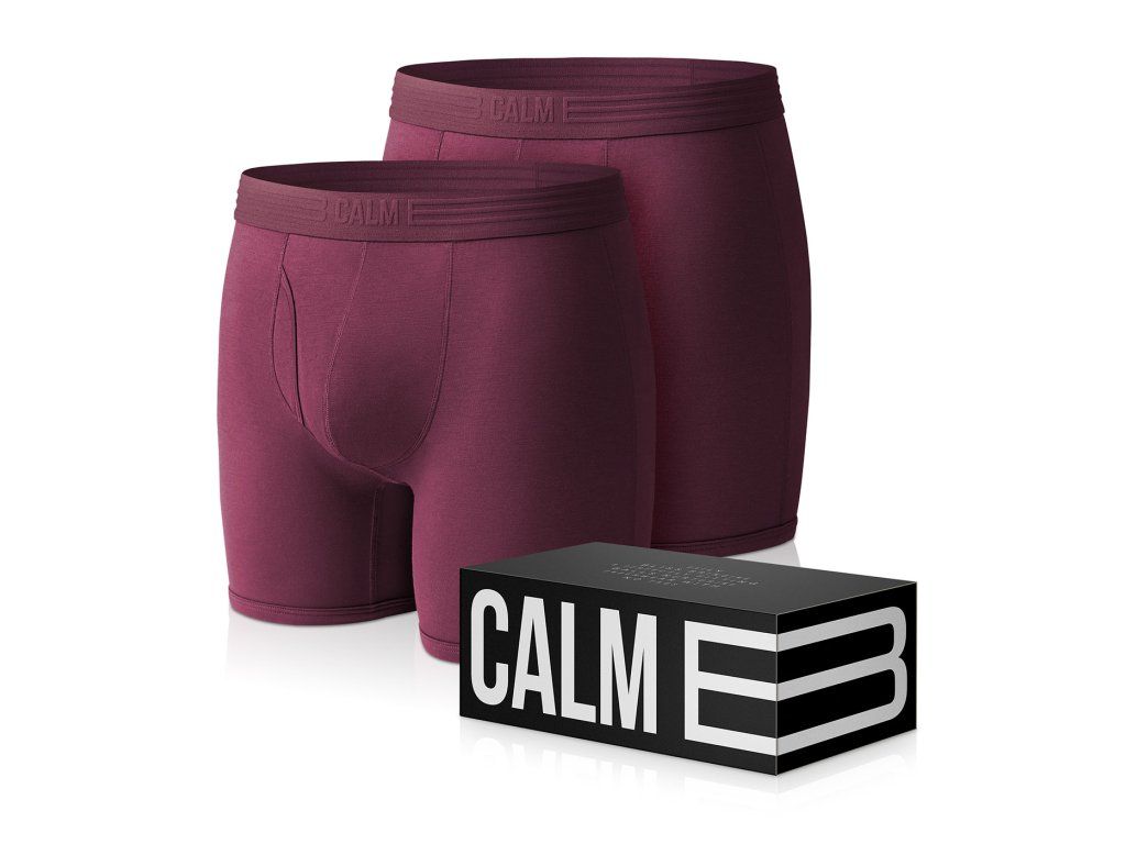 Boxerky vínové 2-pack