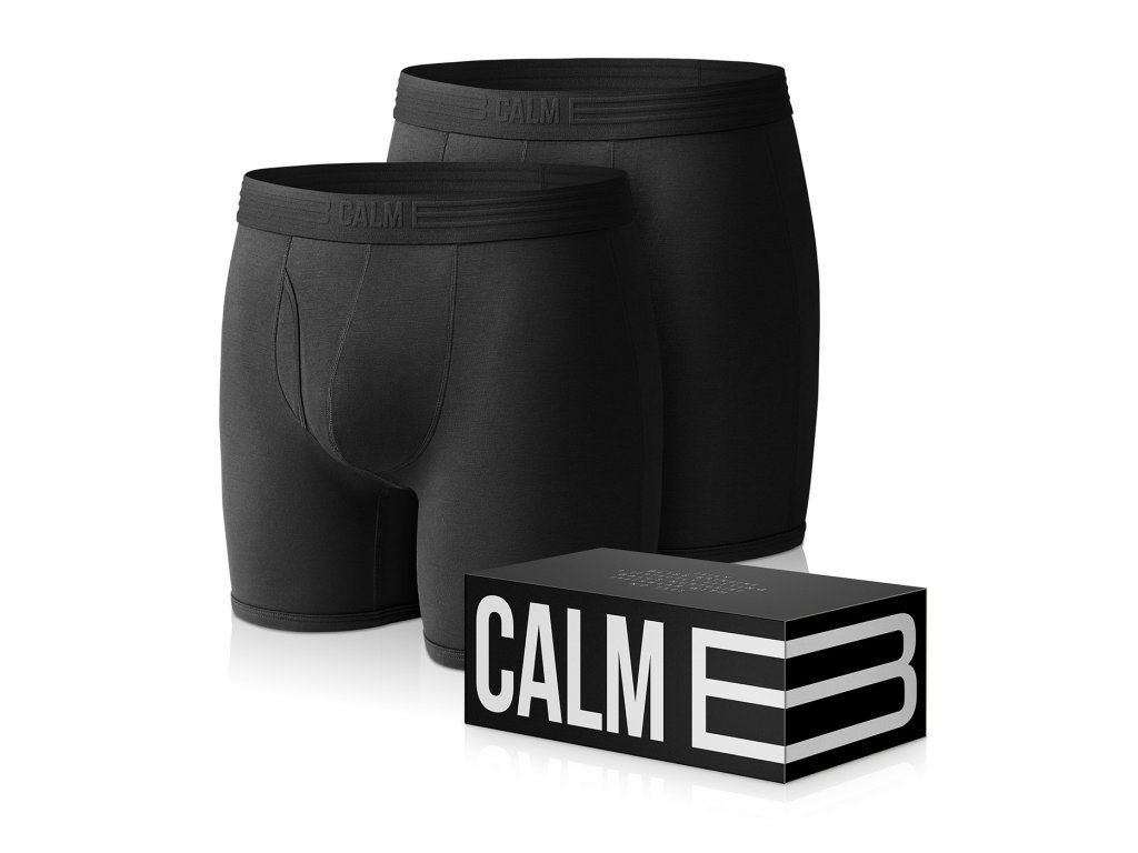Boxerky černé 2-pack s cockpitem